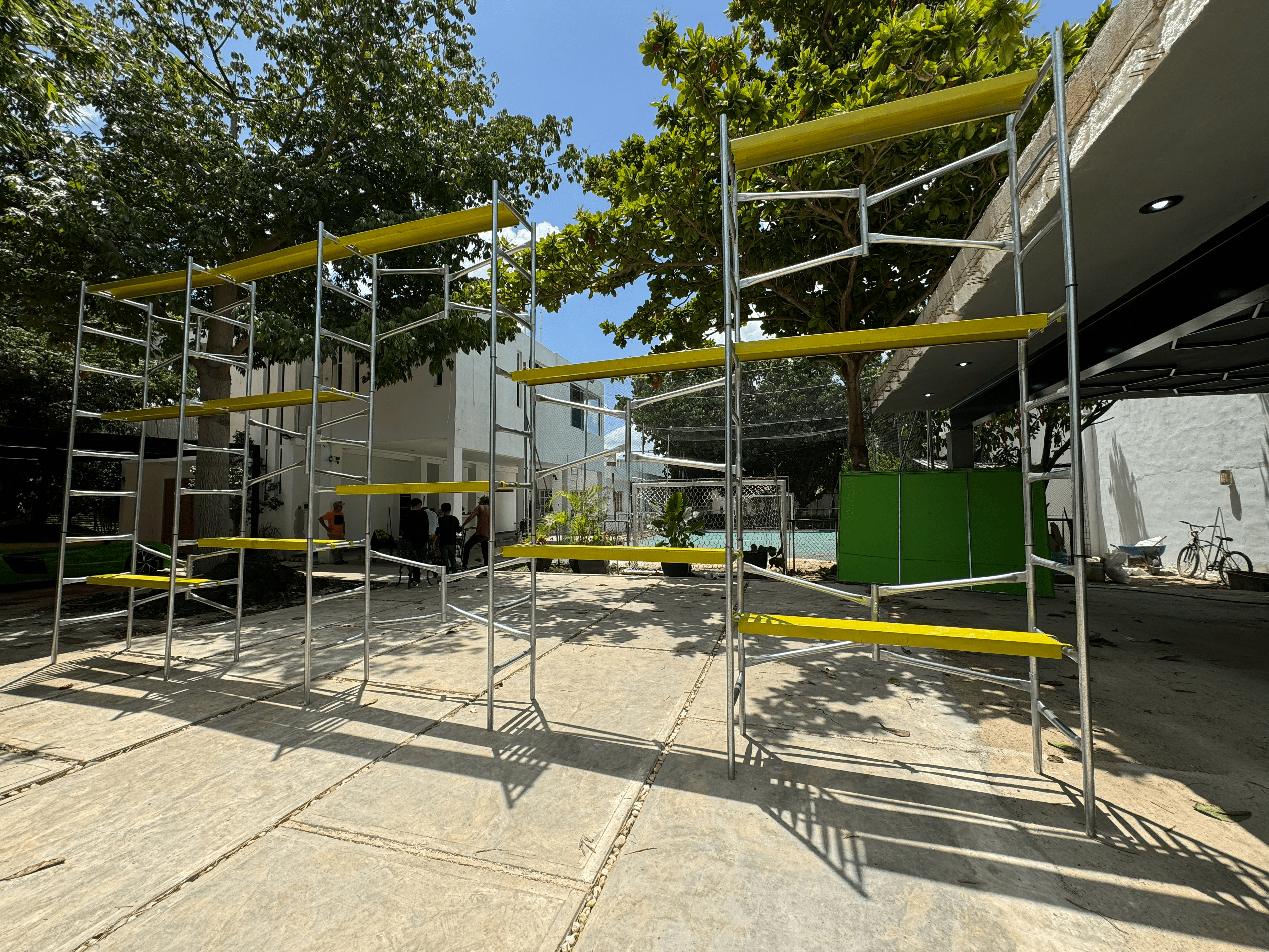 Andamios Plegables La Soluci&oacute;n Innovadora para la Construcci&oacute;n Moderna