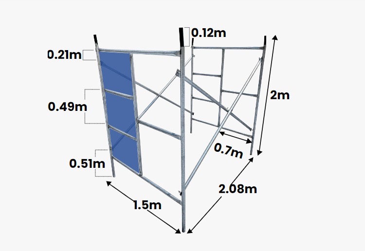 Andamios Ligeros modelo tradicional STP